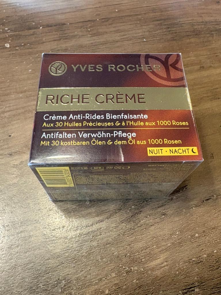 Yves rocher crème antirides bienfaisante, Enlèvement ou Envoi, Neuf, Tout le visage, Soins