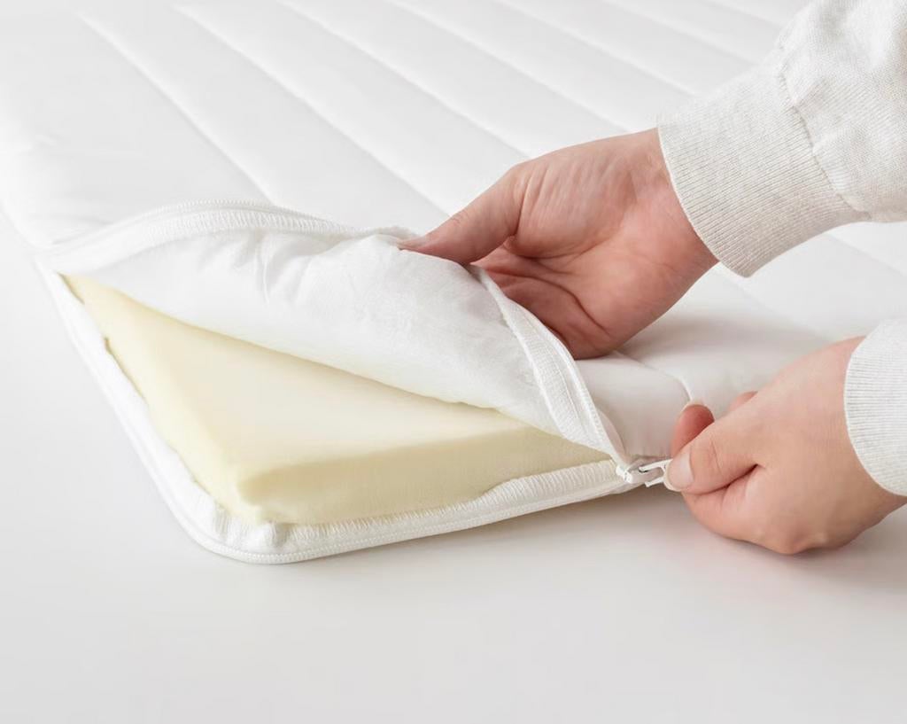 Oplegmatras/Topper - 2 stuks te koop - 80 x 200 - dikte 5 mm, Huis en Inrichting, Ophalen, Zo goed als nieuw