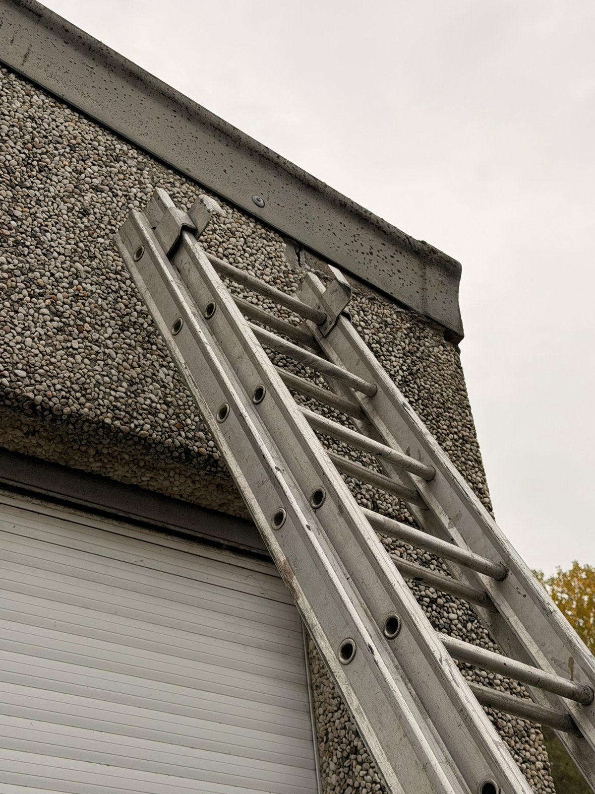 Hoge schuifladder, Doe-het-zelf en Bouw, Ophalen, Zo goed als nieuw, Ladder