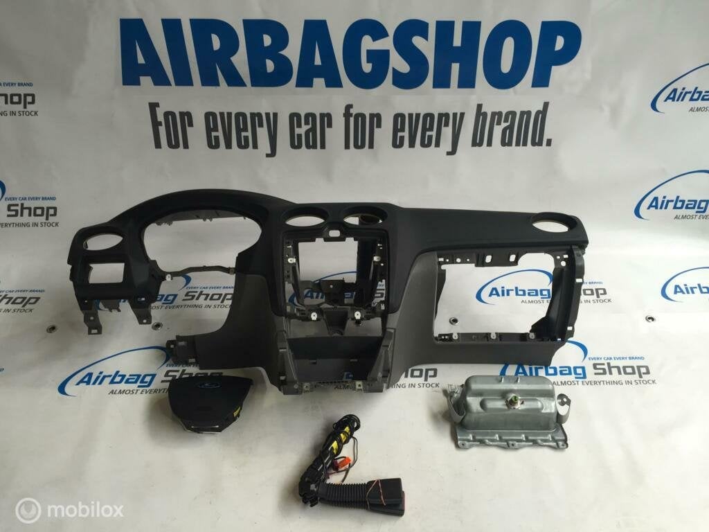 Airbag set - Dashboard zwart Ford Focus (2004-2011)
