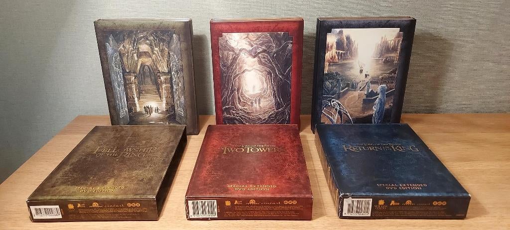 Lord of the rings dvd box set (A), Action, Enlèvement ou Envoi, Coffret, Comme neuf