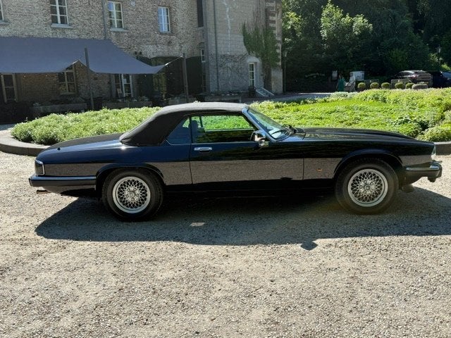 Jaguar XJS V12 5.3 Cabrio AUTOMAAT EUROPESE AUTO 56.000 KM!, Autos, Cuir, Achat, Entreprise, Noir