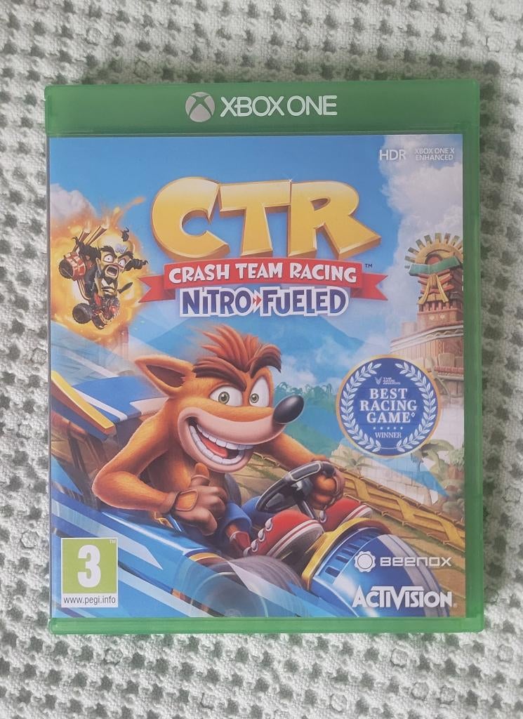 Crash Team Racing, Consoles de jeu & Jeux vidéo, Enlèvement ou Envoi, Comme neuf, Course et Pilotage, À partir de 3 ans