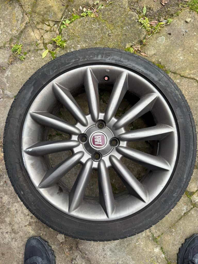 Jantes Fiat punto 4x108 17 pouces, Autos : Pièces & Accessoires, Pneus & Jantes, Enlèvement, 17 pouces, Jante(s)