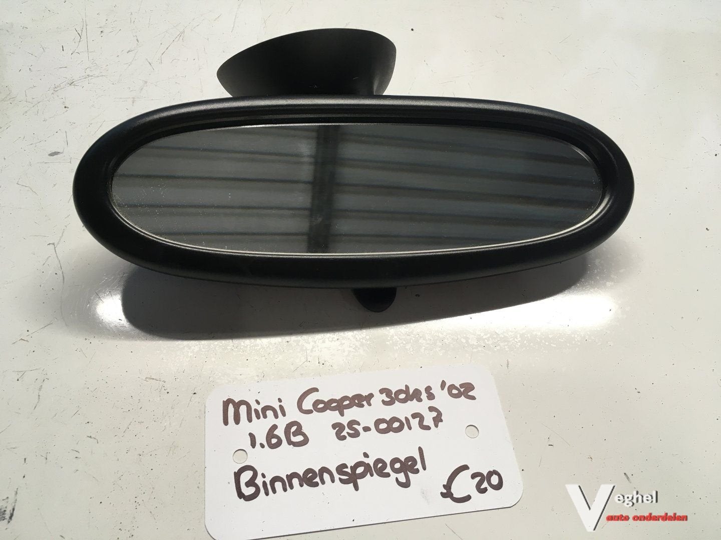 Mini Cooper 1.6 3drs 2002 2500127   Binnenspiegel, Auto-onderdelen, Gebruikt, -, -, Ophalen of Verzenden