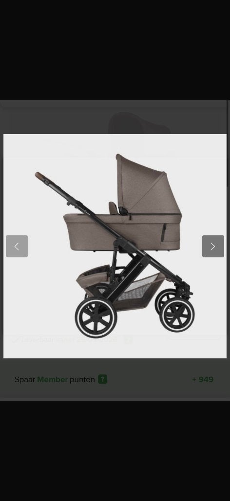 Buggy ABC, Enfants & Bébés, Buggys, Utilisé, Protection de pluie, Dossier réglable, Couverture pieds, Enlèvement