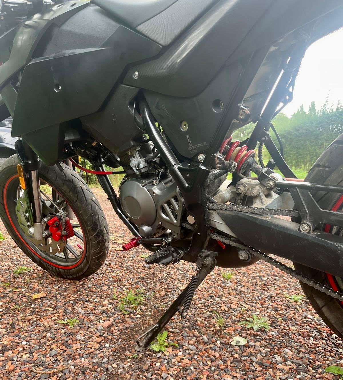 Malaguti XSM 50cc, Ophalen, 6 versnellingen, 50 cc, Klasse B (45 km/u)