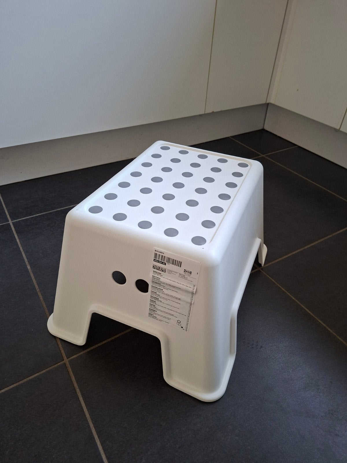 NIEUW: witte badkamerkruk Ikea Bolmen, Ophalen, Minder dan 50 cm, Overige typen, Nieuw