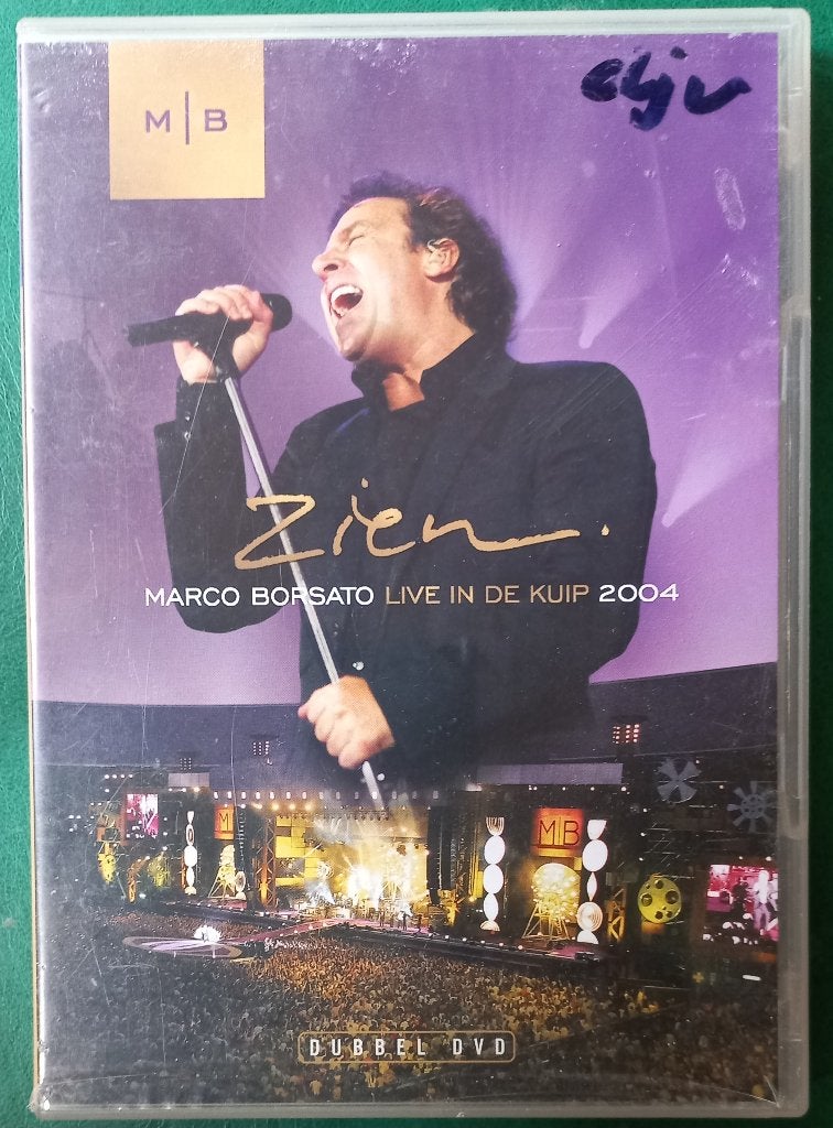 Zien - Marco Borsato live in de Kuip 2004 (2 disc), Alle leeftijden, Zo goed als nieuw, Concert, Ophalen of Verzenden