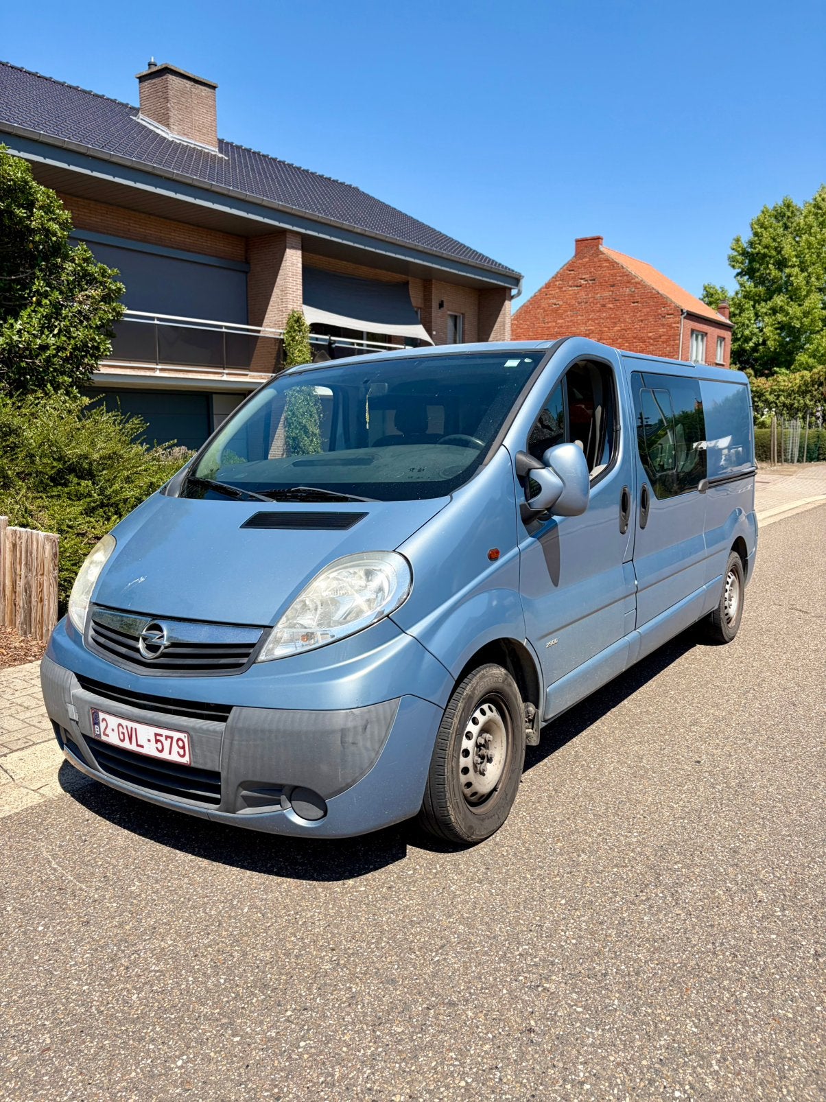 Opel Vivaro à cabine double 2.0 CDTI, Autos, Camionnettes & Utilitaires, Achat, Boîte manuelle, Particulier, Bleu