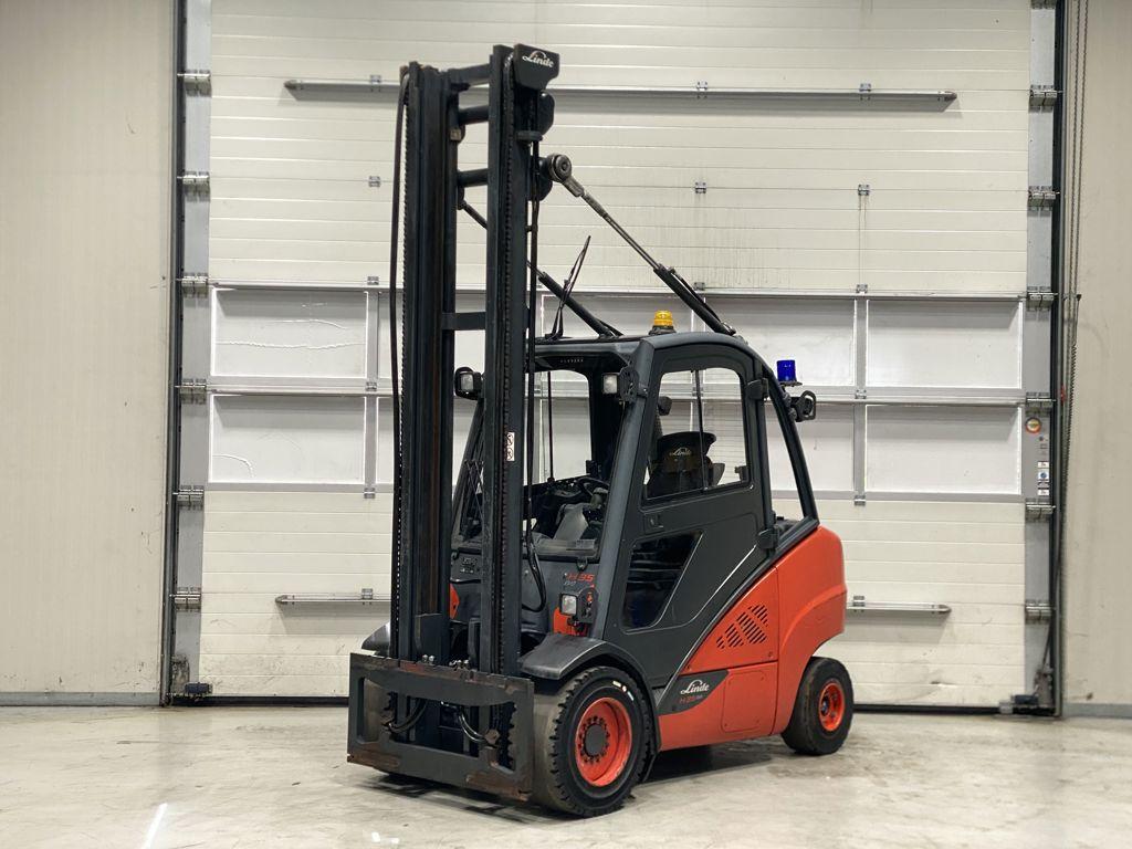 LINDE H35D-02, 3000 tot 4000 kg, Diesel, Heftruck, LINDE