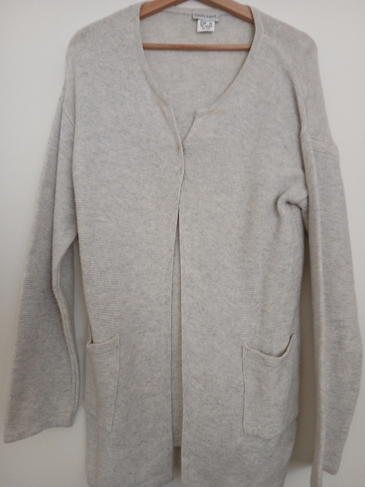 gilet,grijs,maat 42, Vêtements | Femmes, Pulls & Gilets, Laura Kent, Enlèvement ou Envoi, Taille 42/44 (L), Gris