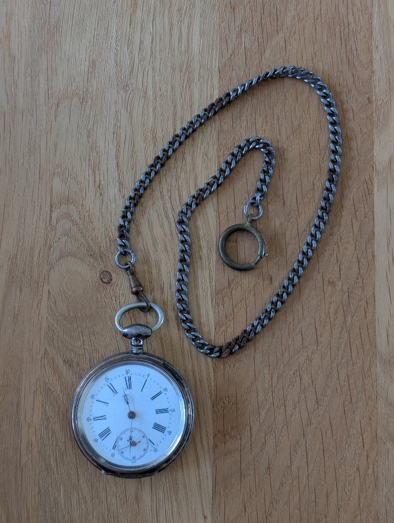 Montre Gousset France Argent Paris ancien brocante, Bijoux, Sacs & Beauté, Montres | Anciennes | Antiquités, Autres marques, Inconnu