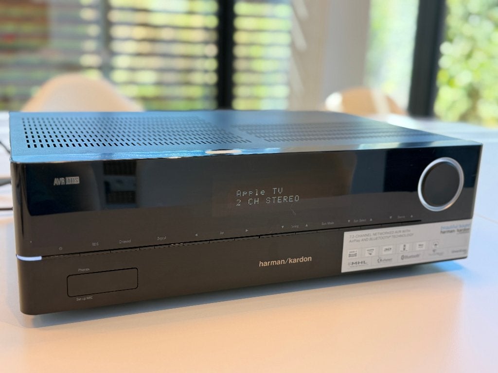 Ampli Harman Kardon AVR171S, Autres marques, 60 à 120 watts, Comme neuf, Enlèvement
