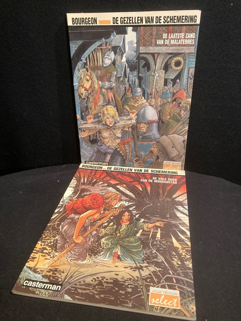 Bourgeon, De gezellen van de schemering, Nederlandstalig, Boeken, Ophalen of Verzenden, Zo goed als nieuw, Meerdere stripboeken