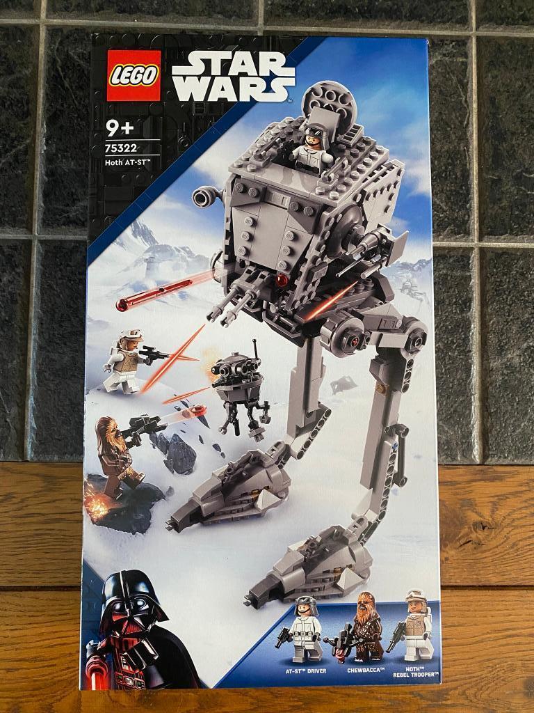 Lego Star Wars 75322 Hoth AT-ST, Ophalen of Verzenden, Nieuw, Complete set, Lego