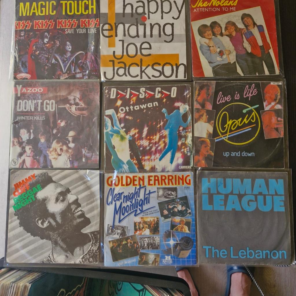 45 t Vinyl Singles aan 2 euro/stuk, Gebruikt, Overige genres, 7 inch, Ophalen of Verzenden