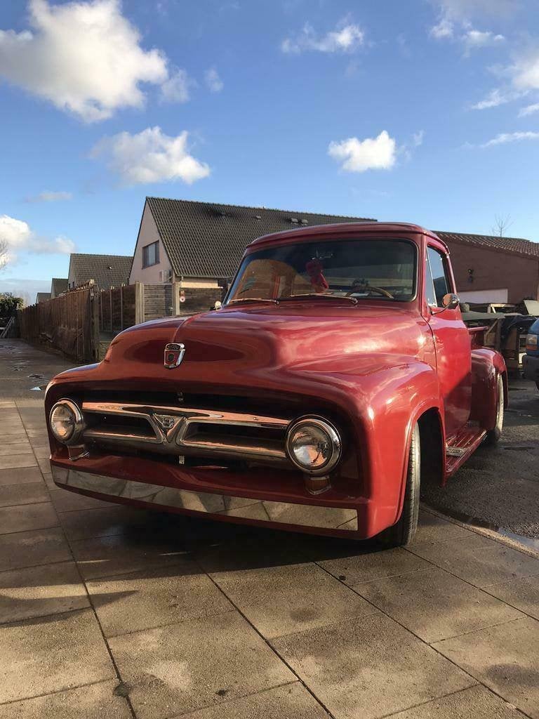 Ford F100 1952 Custom Bild Belgische Documenten, Auto's, Elektrische ramen, Bedrijf, Te koop, Ford