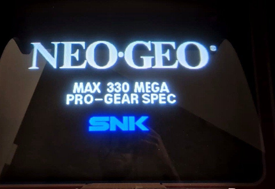 Borne arcade Neo Geo MVS SNK 2 slots Hantarex fonctionnelle, Enlèvement, Autres marques, Utilisé