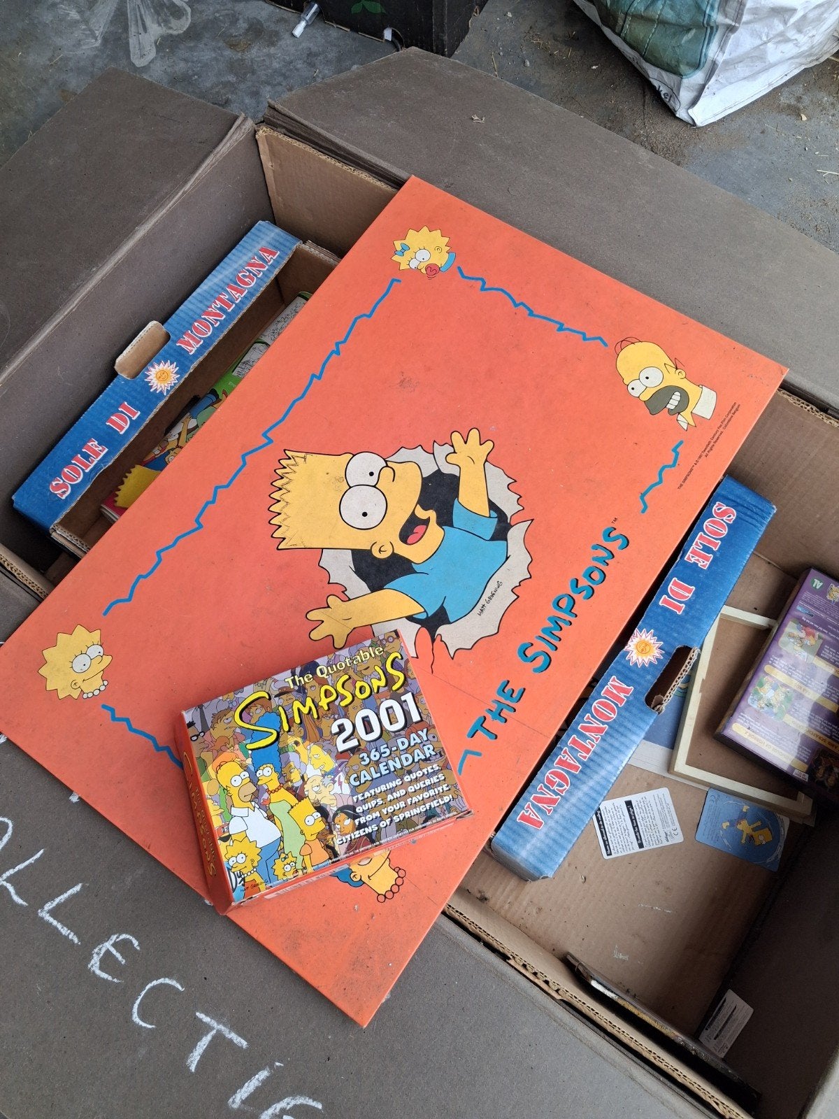 simpsons collectie, spelen ,kaarten, poppetjes,, Verzamelen, Ophalen, Gebruikt, Tv, Beeldje, Replica of Model