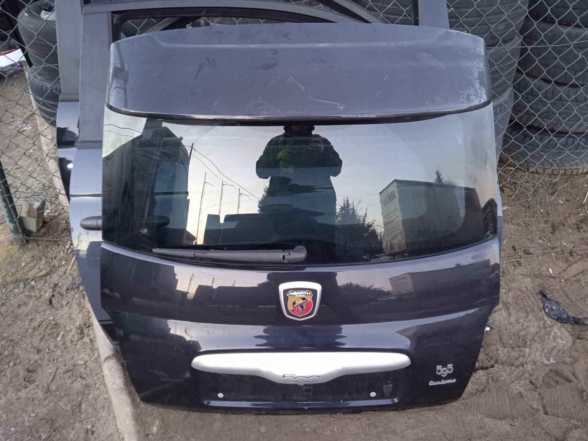 Hayon arri re Fiat 500 Abarth 500, Arrière, Stellantis Europe S.p.A., Info@stellantis.com, Utilisé