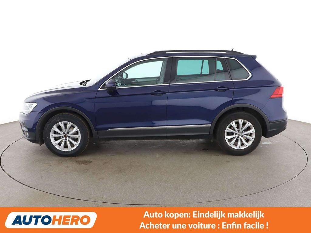 Volkswagen Tiguan 1.5 TSI ACT Comfortline BlueMotion, Blauw, Leder, 5 zetels, 5 deurs