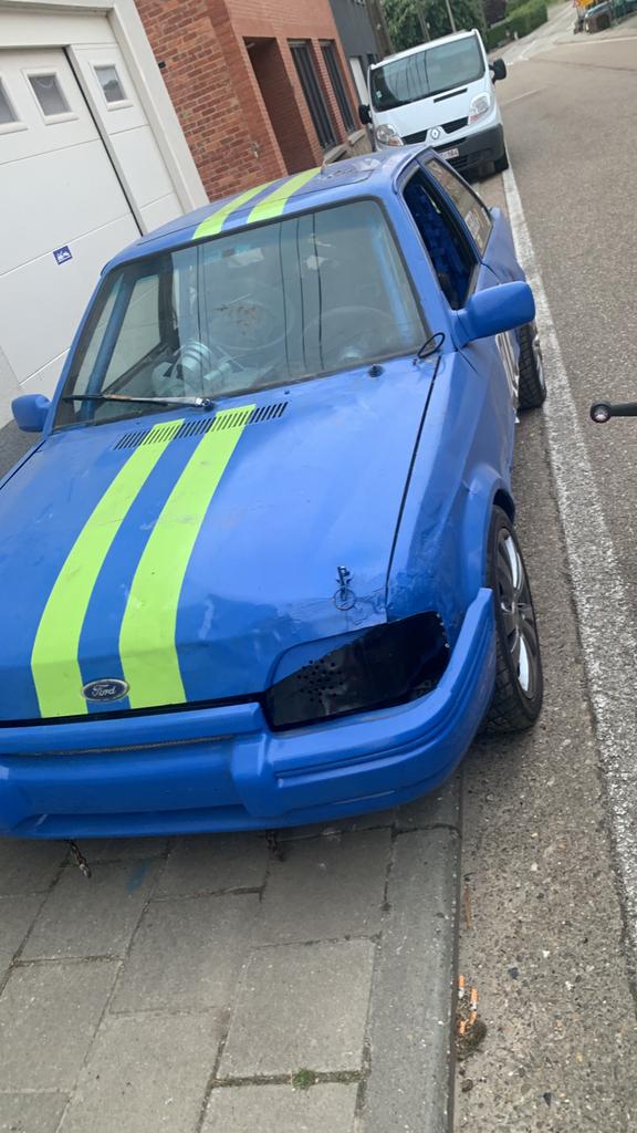 Rallycross ford escort xr3i, Auto's, Ford, Escort, 4 cilinders, Particulier, 999 kg