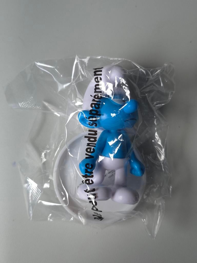 Figurine Schtroumpf Grognon, Verzamelen, Smurfen, Verzenden, Nieuw, Moppersmurf, Poppetje, Figuurtje of Knuffel