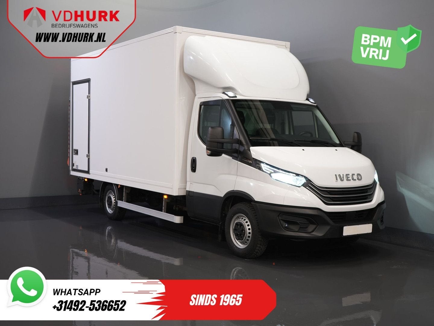 Iveco Daily 35S18HV 3.0 Aut. ZF BPM VRIJ! Bakwagen Laadklep/, Achat, Entreprise, Iveco, Diesel
