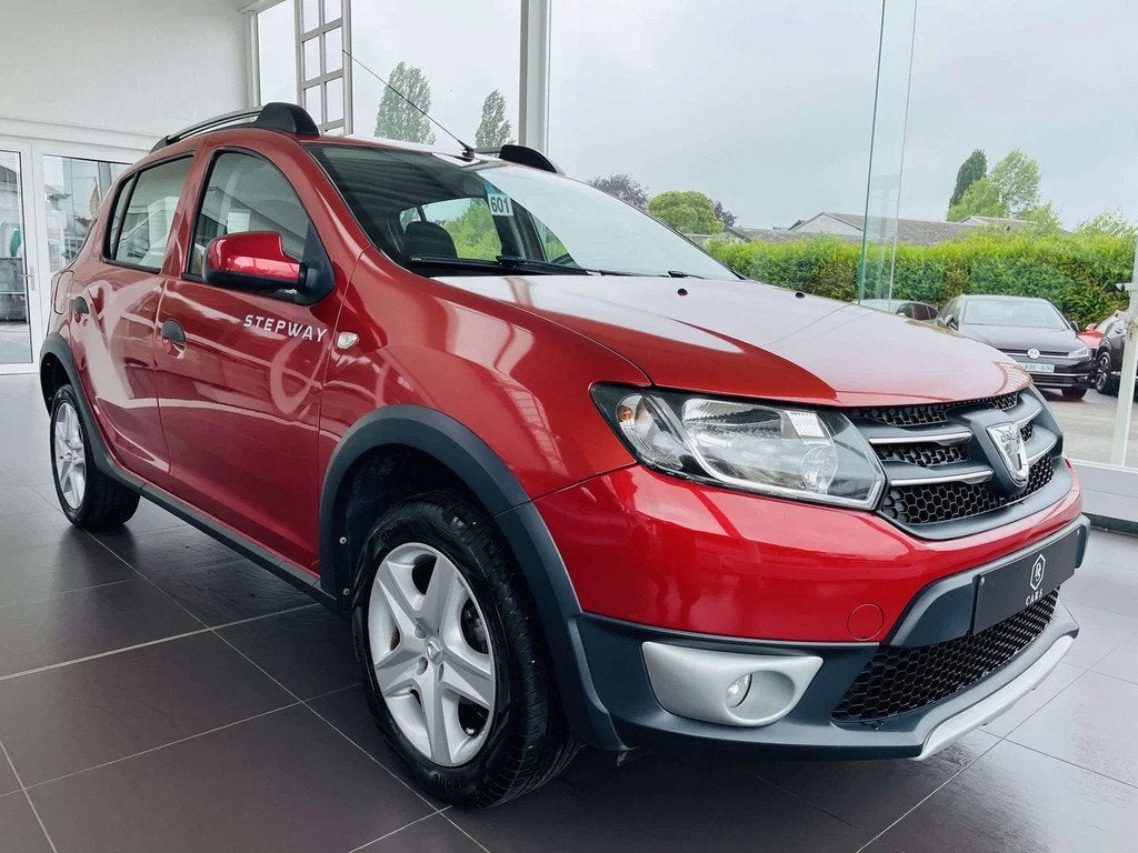 Dacia SANDERO Stepway 0.9 TCe * GARANTIE + GPS + AIRCO *, Auto's, Dacia, Stof, Gebruikt, Euro 6, 115 g/km