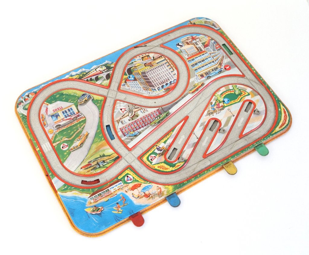Vintage blikken Technofix jaren 50, Antiek en Kunst, Ophalen of Verzenden
