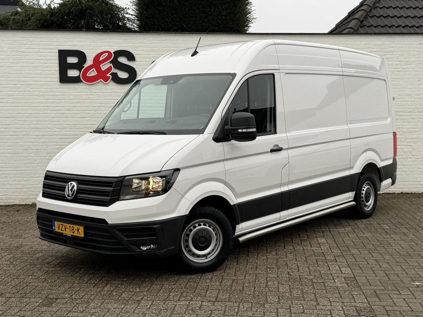 Volkswagen Crafter 35 2.0 TDI 140PK L3H3 EURO 6 Garantie Tre, Auto's, Bestelwagens en Lichte vracht, Parkeersensor, Wit, Bedrijf