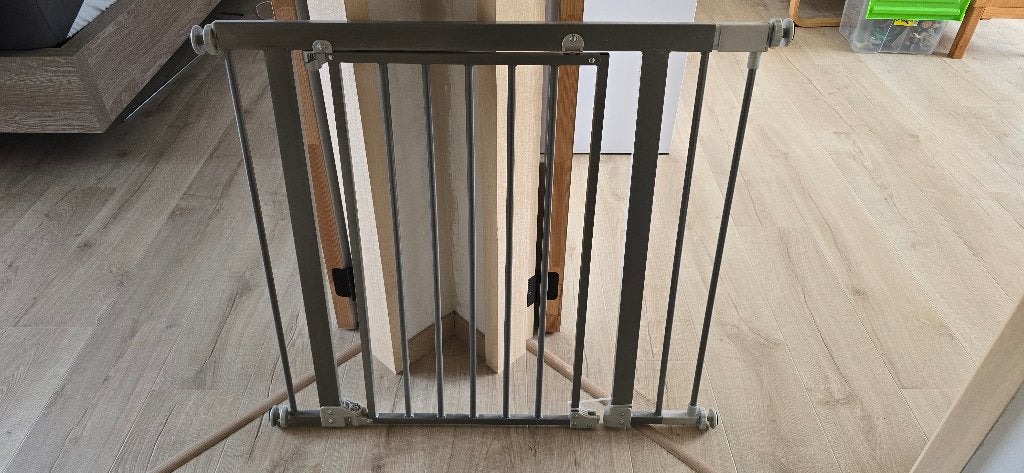 Traphekje / trappoortje voor kinderen, Ophalen, Gebruikt, Aluminium, Klemhekje