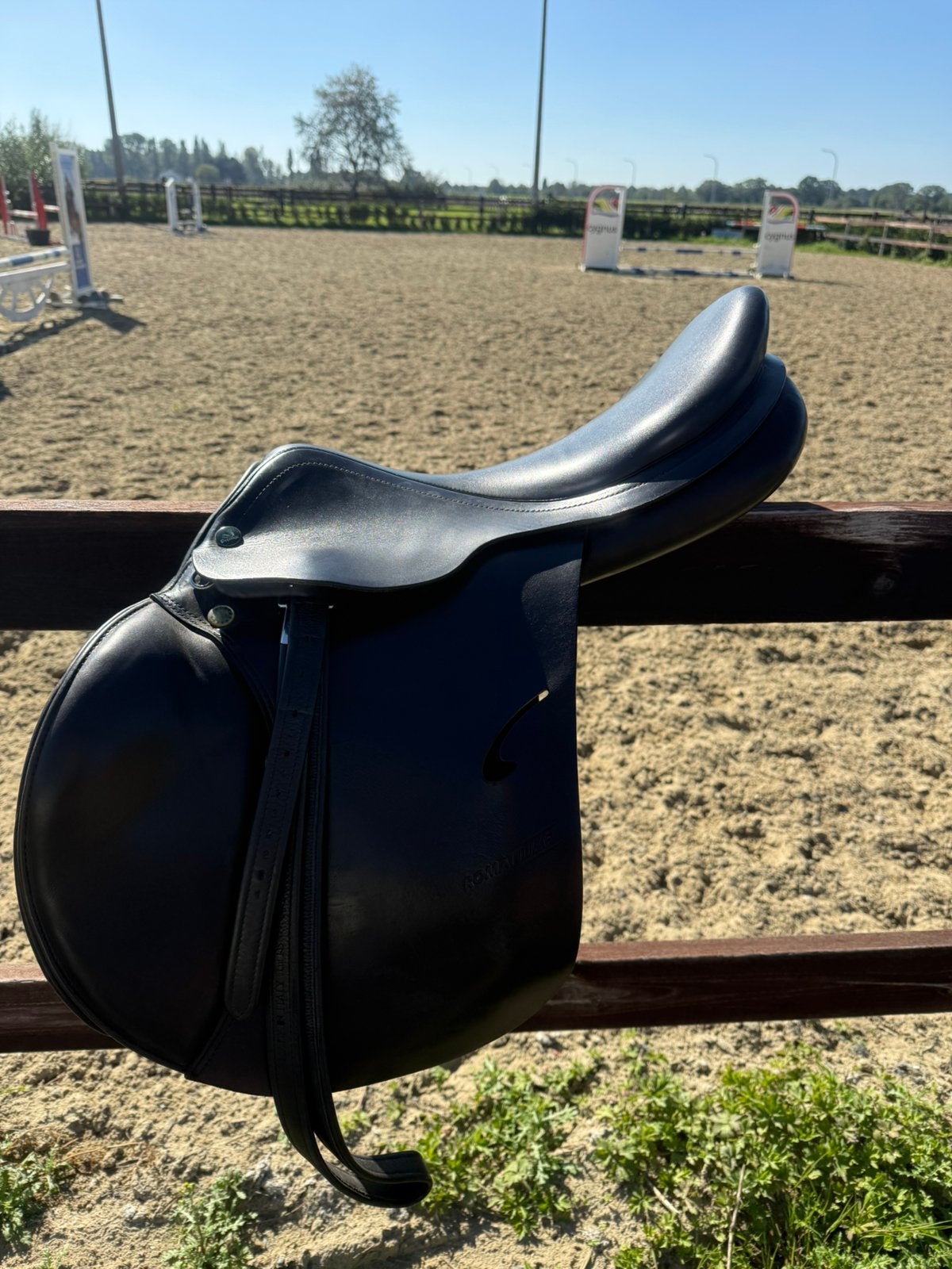 Prestige Roma jump zwart, 18 inch, Dieren en Toebehoren, Ophalen of Verzenden, Zo goed als nieuw, Prestige
