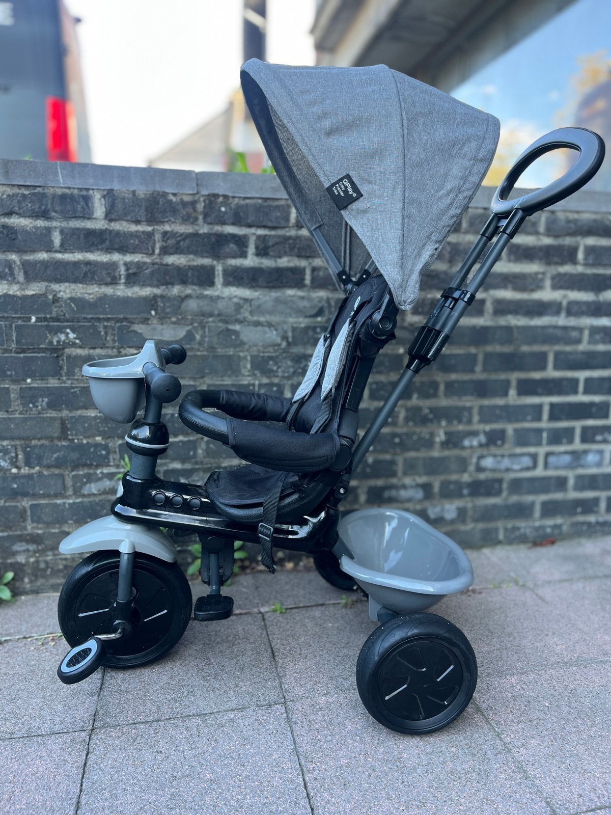 Kinderfiets nieuw, Fietsen en Brommers, Ophalen, Zo goed als nieuw, Duwstang