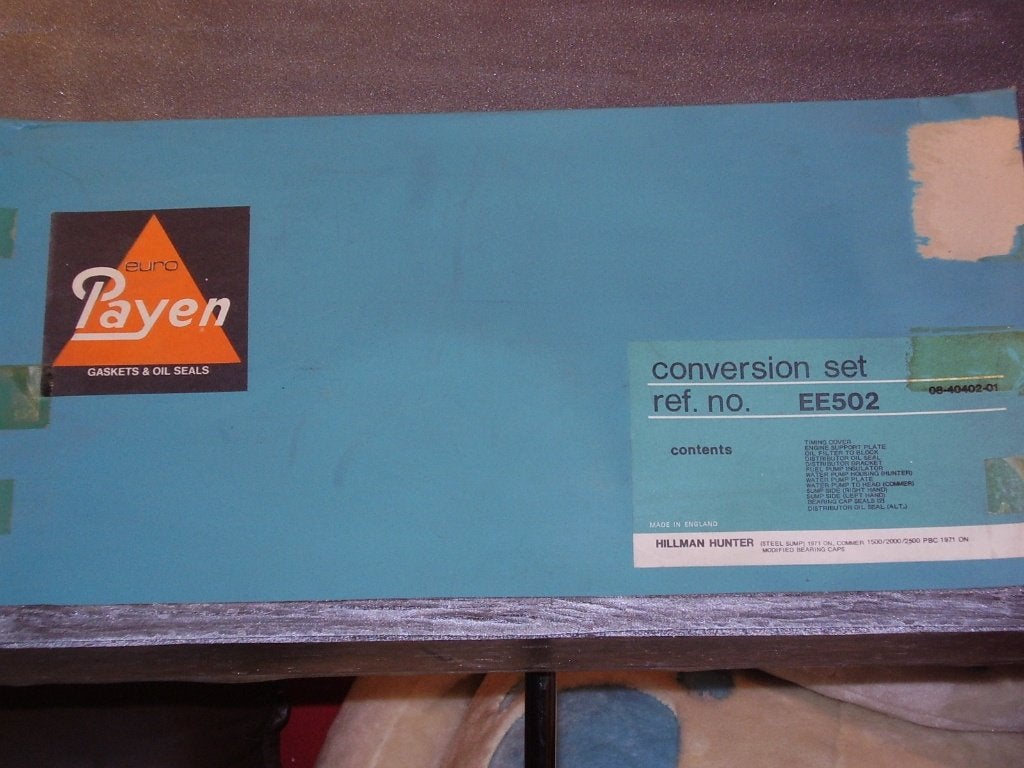 Conversiehoes voor Hillman Hunter (STEEL SUMP) 1971/, Ophalen of Verzenden, Nieuw, Amerikaanse onderdelen