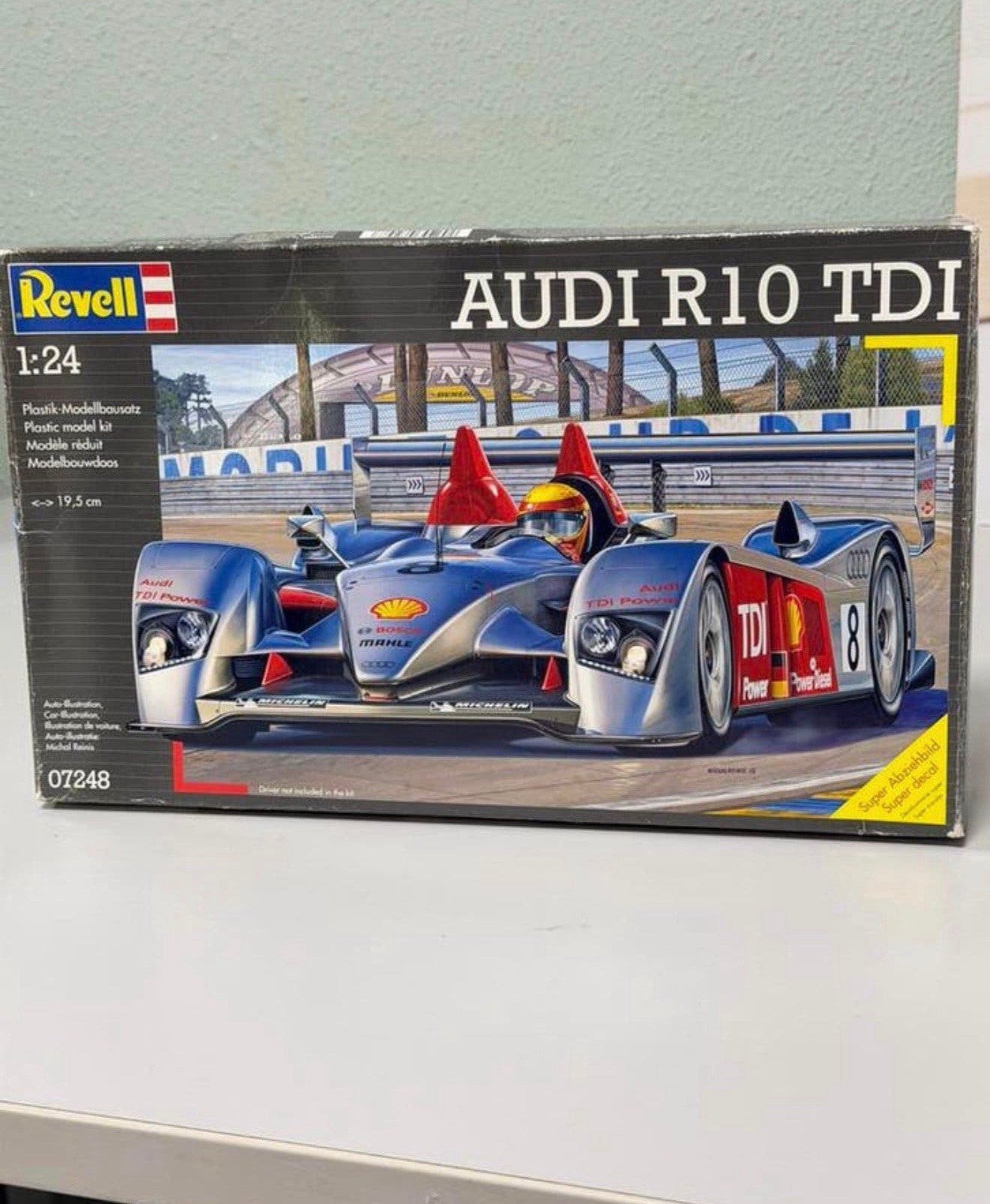 Revell Audi R10 TDI 1:24 Modelbouw Nieuw 07248 F1 formule 1, Hobby en Vrije tijd, Auto, Revell, Groter dan 1:32, Nieuw