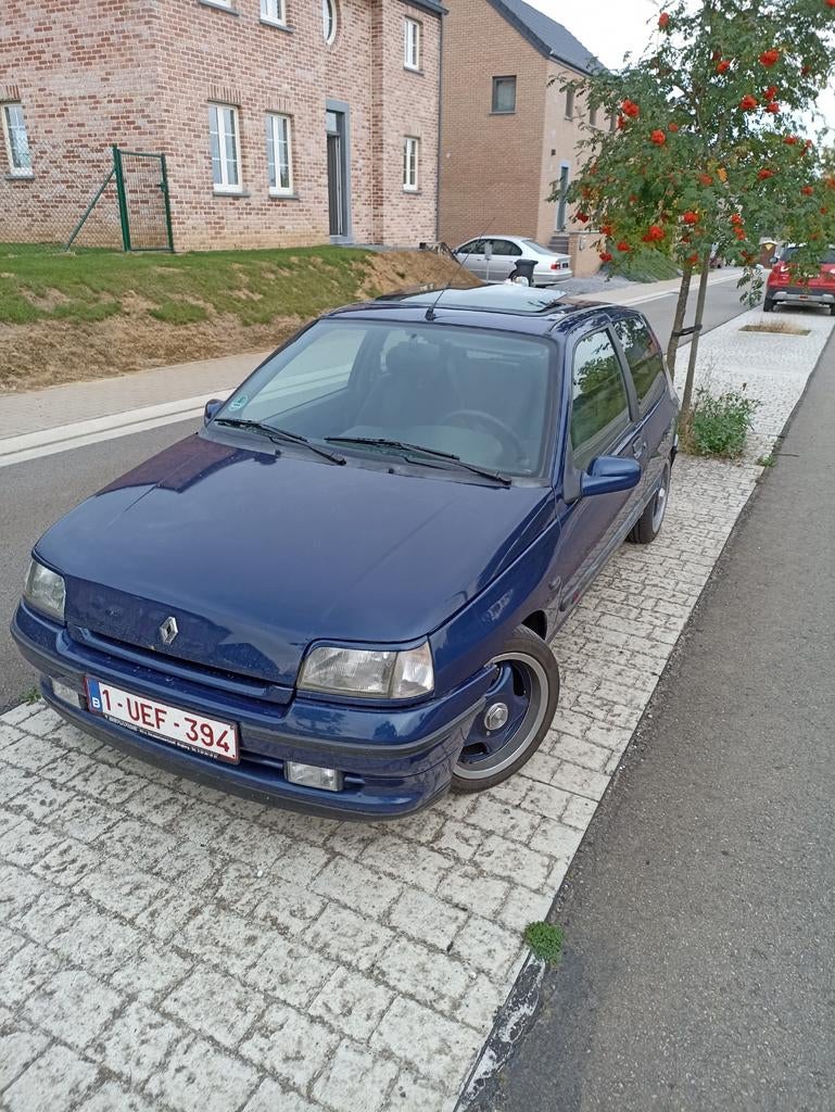 Clio 1 RTI, Auto's, 4 cilinders, Blauw, Handgeschakeld, 1400 cc