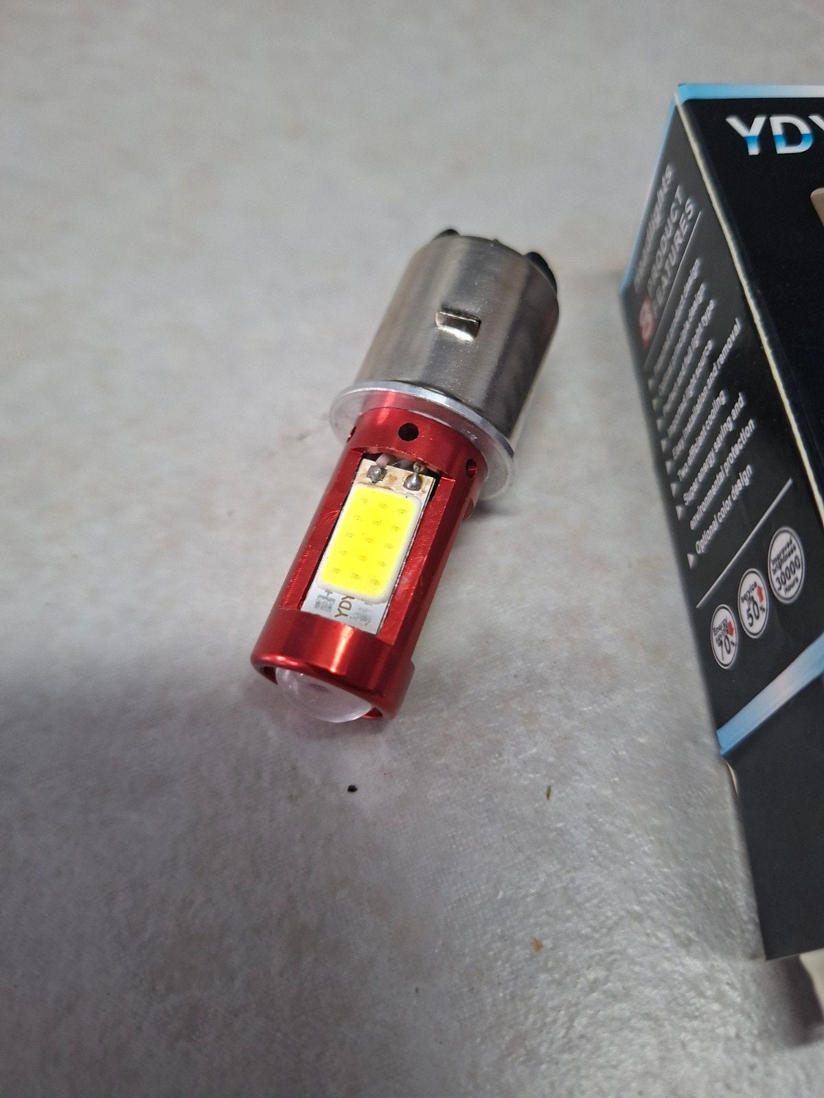 led lamp scooter ba20d, Ophalen