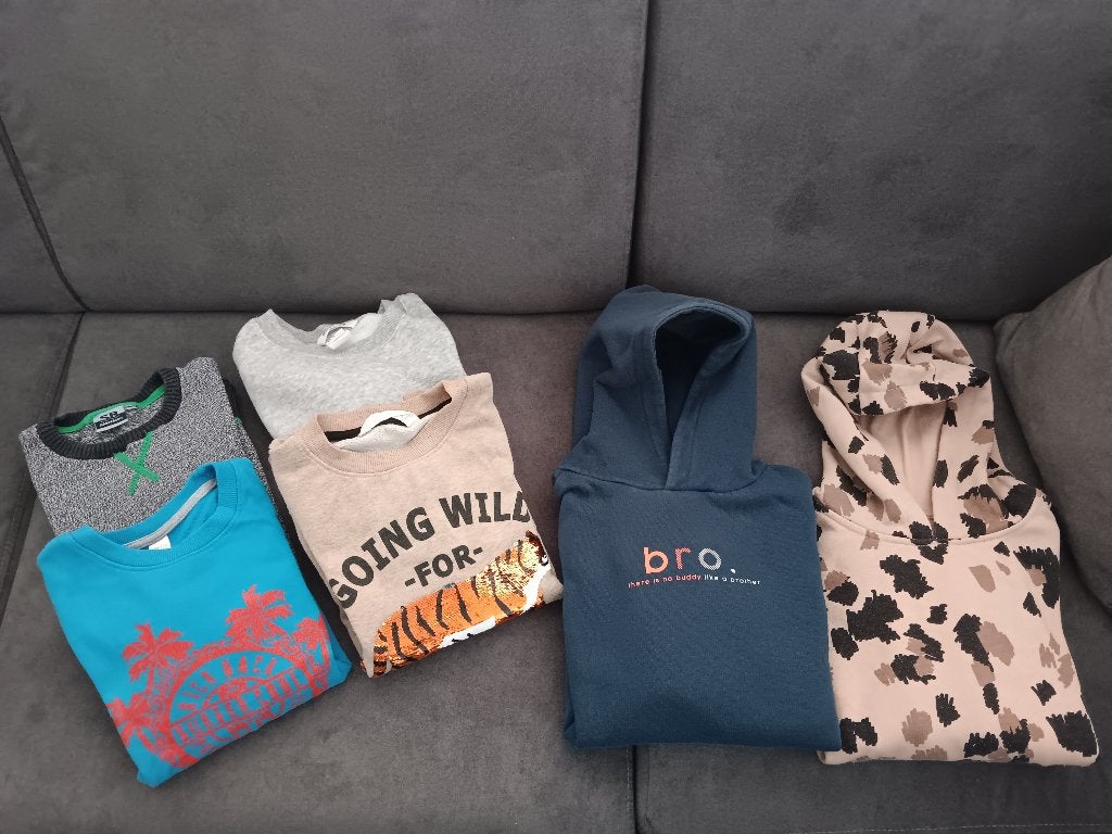 Jongenstrui maat 122/128, Kinderen en Baby's, Kinderkleding | Maat 128, Ophalen, Gebruikt, Jongen, Trui of Vest