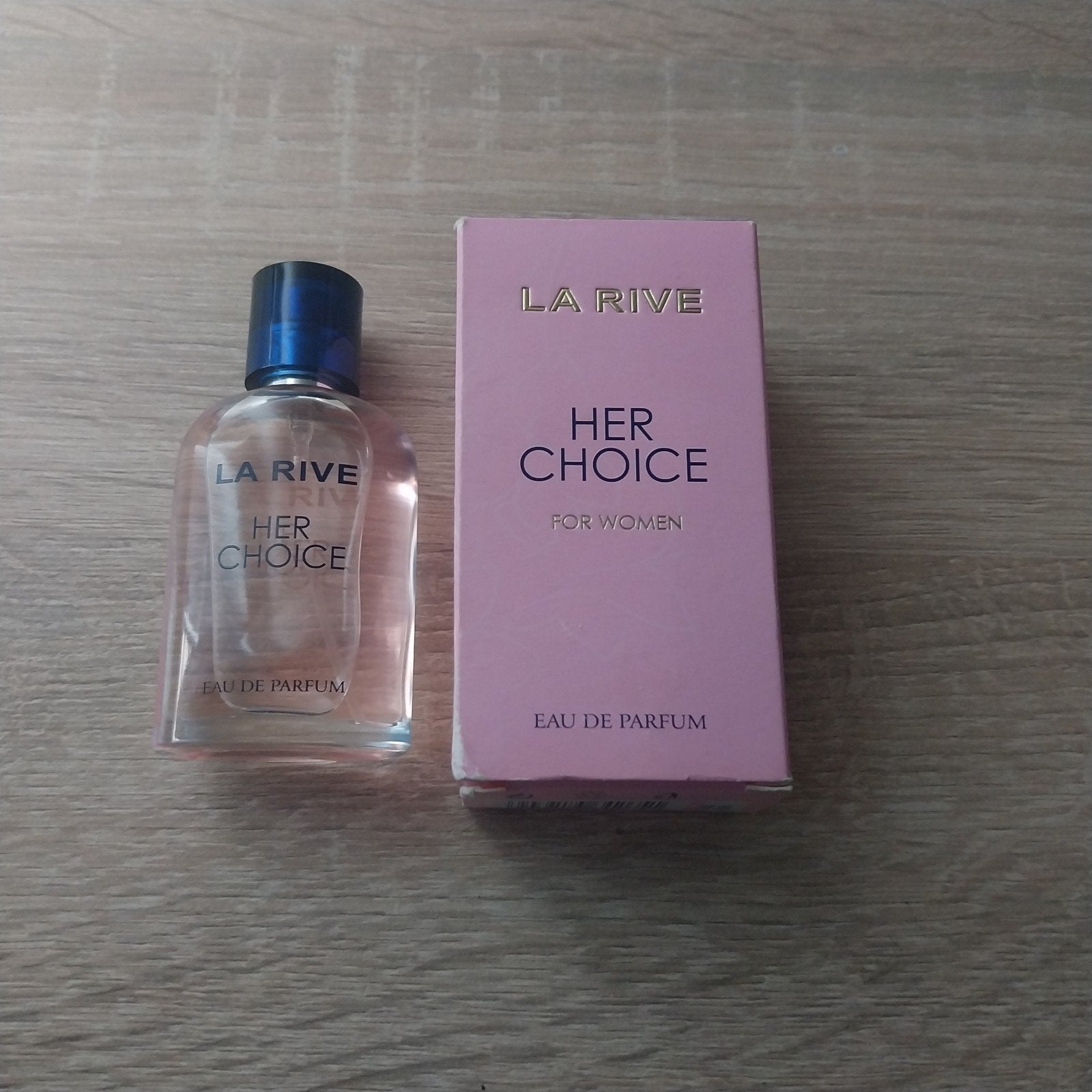 Parfum "her choice" de LA RIVE, Enlèvement, Comme neuf, Miniature, Plein