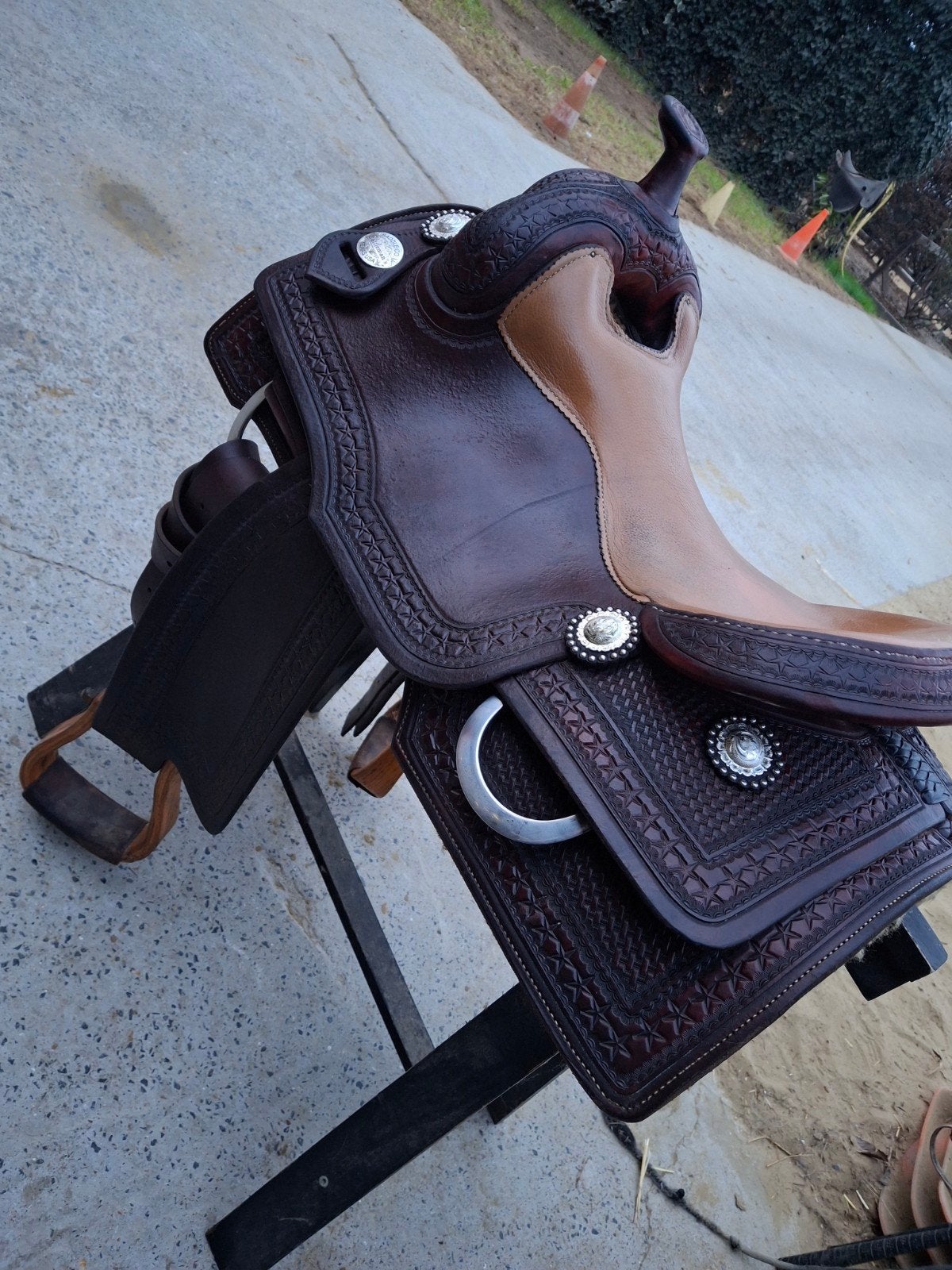 Selle western, Enlèvement