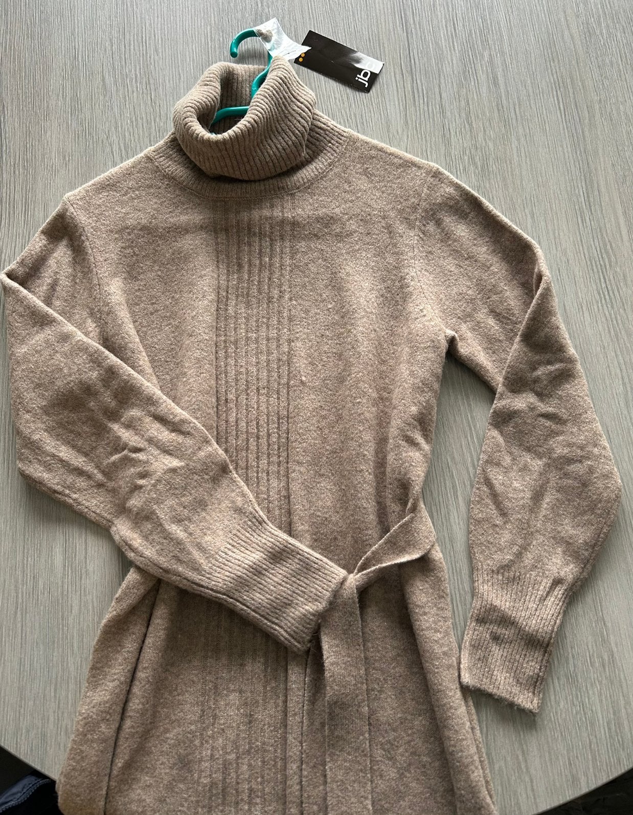 Nouvelle robe, robe en jersey avec étiq.de prix JBC taille M, Neuf, Taille 38/40 (M), Enlèvement ou Envoi, Brun