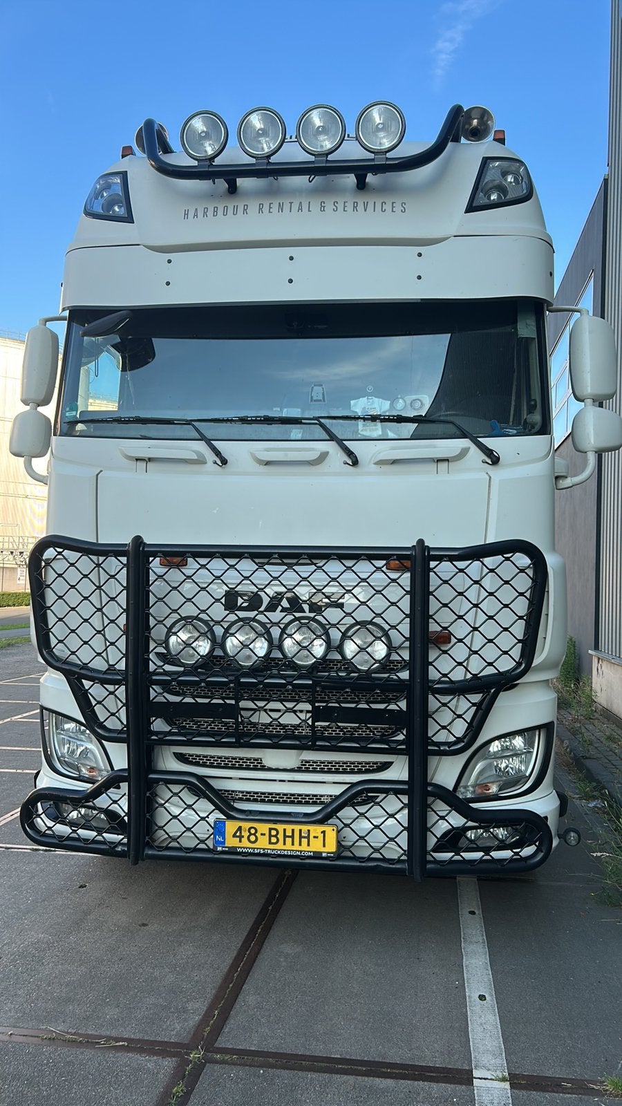 Daf bullbar evt met 4 Hella 3000, Auto-onderdelen, Ophalen, DAF