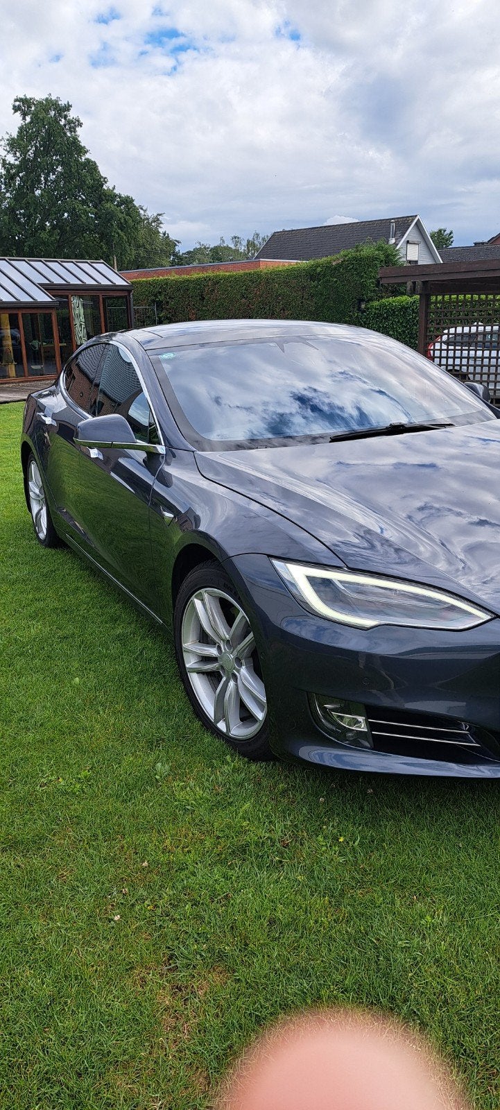 Tesla model S 100D long range, Auto's, Tesla, Grijs, Te koop, Model S