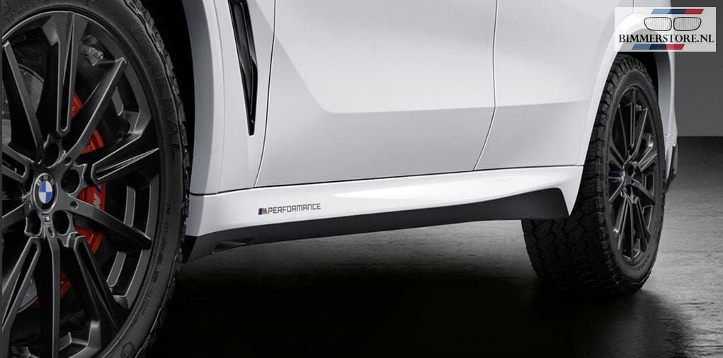 M Performance folie set Frozen black voor sideskirts nieuw B, Neuf, -, Enlèvement, -