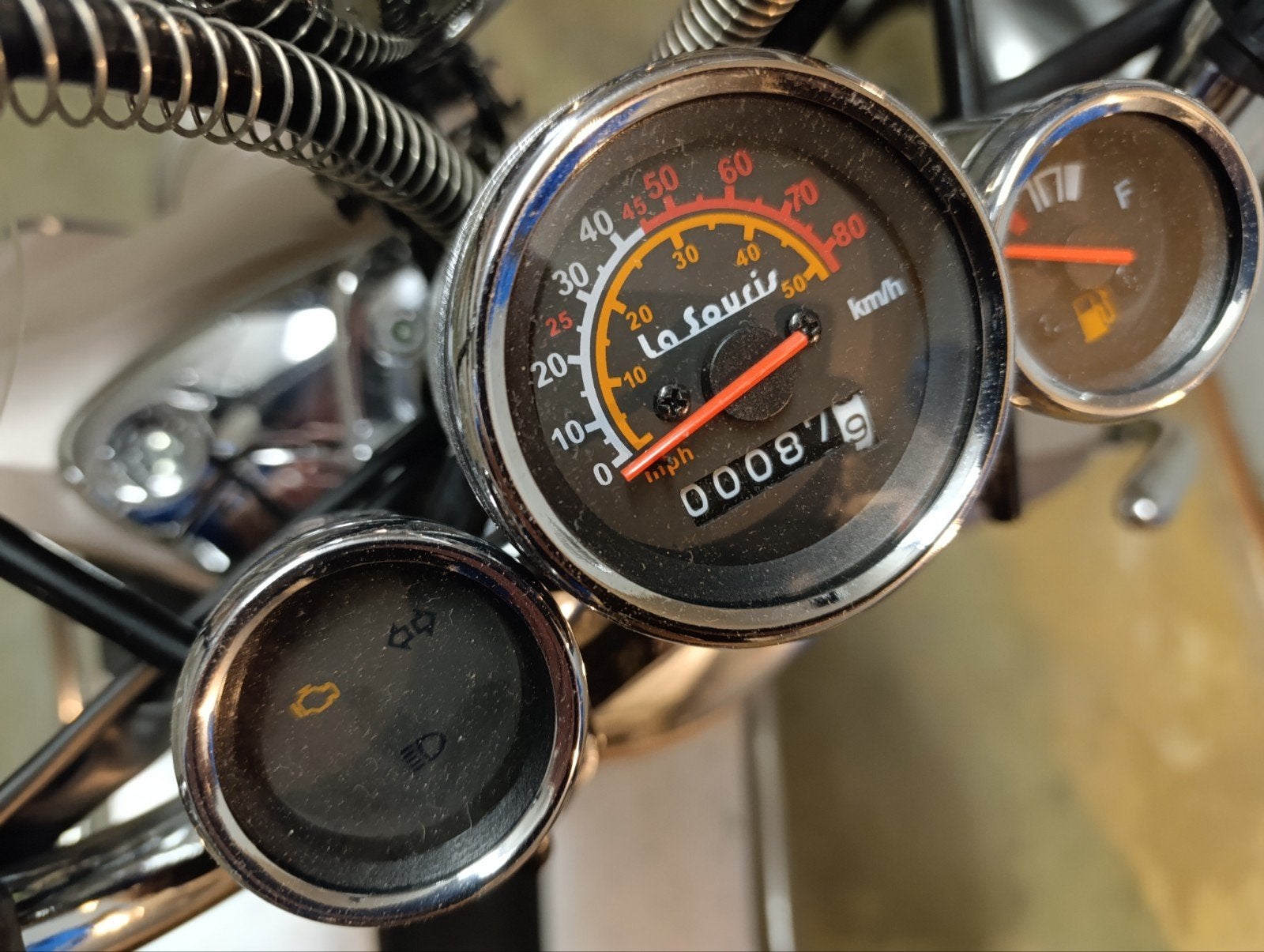 Scooter 50c, Motoren, Ophalen