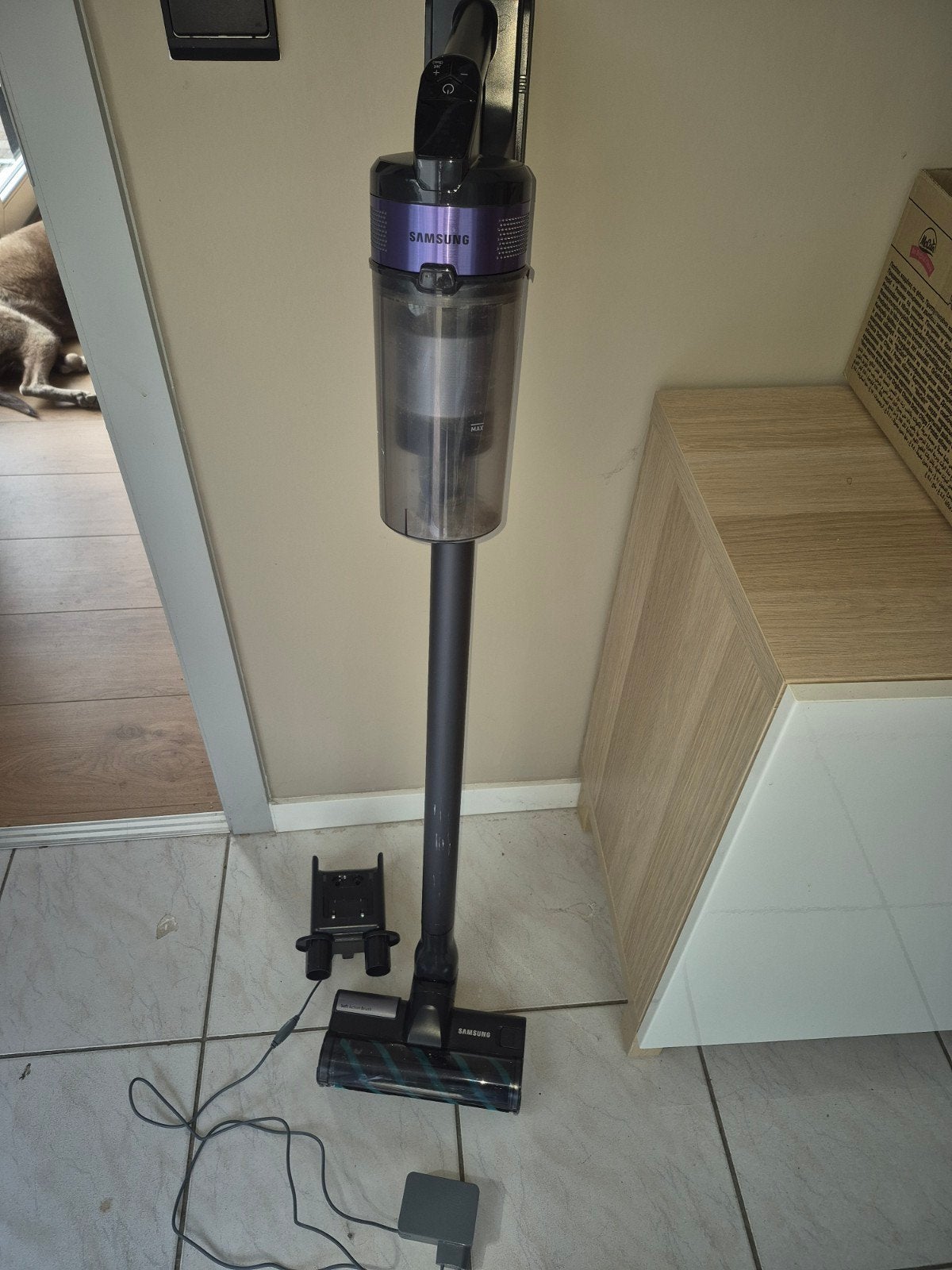 Samsung steelstofzuiger, Elektronische apparatuur, Ophalen, Gebruikt, Reservoir, Steelstofzuiger