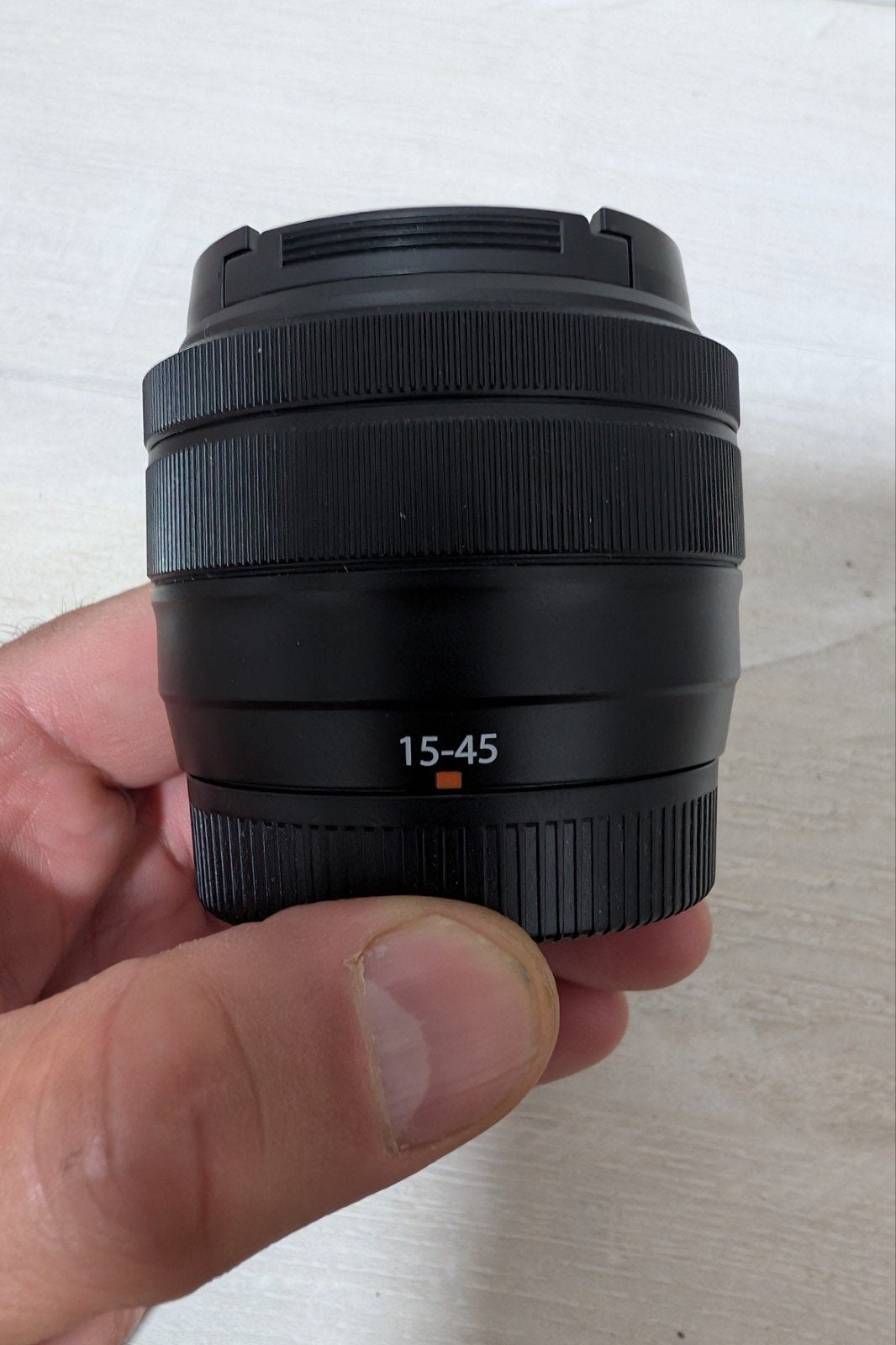 Fujifilm 15-45mm zoom, Enlèvement
