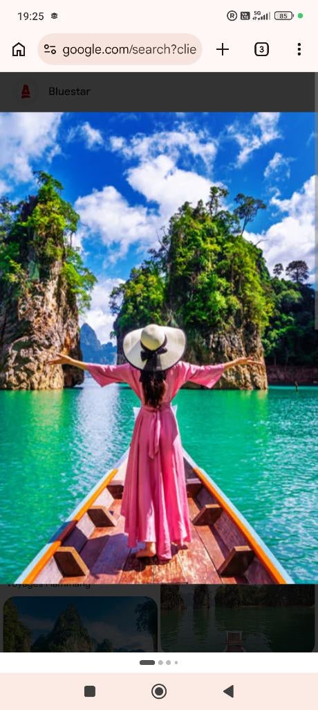 Voyage, Vakantie